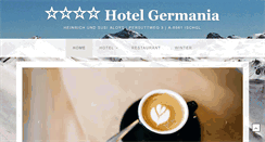 Desktop Screenshot of germania.ischgl.at