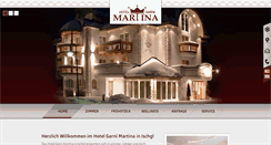 Desktop Screenshot of hotel-martina.ischgl.at